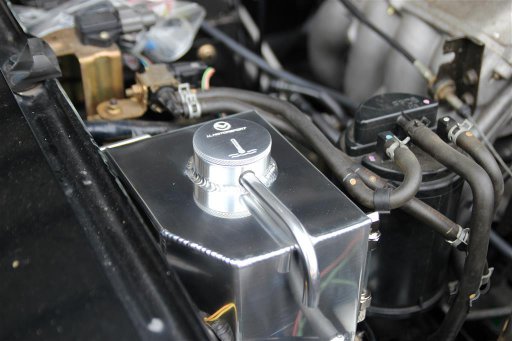 MX-5 Kühlmittel Ausgleichbehälter, Aluminium I.L. Motorsport