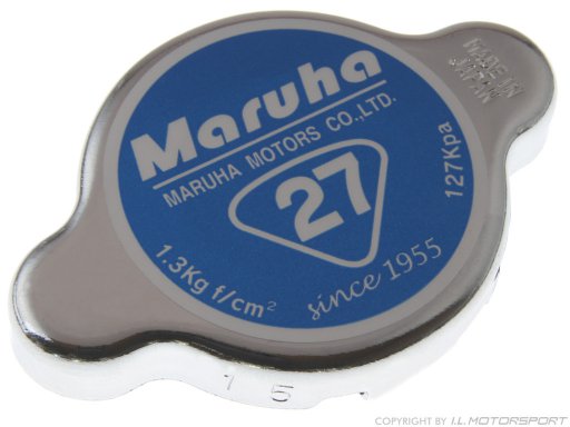 MX-5 Maruha Kühlerdeckel blau 1,3 bar